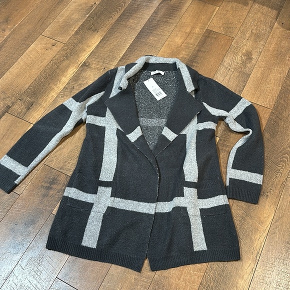 new directions Sweaters - Gray Open Sweater